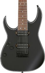 E-gitarre in str-form Ibanez RG7421EX Standard - Black flat