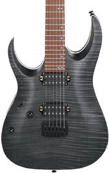 E-gitarre in str-form Ibanez RGA42FML Standard LH - Transparent grey flat