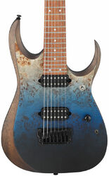 7-saitige e-gitarre Ibanez RGD7521PB DSF Standard - Deep seafloor fade