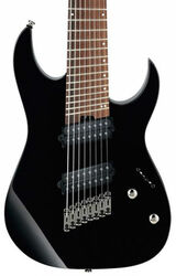Bariton e-gitarre Ibanez RGMS8 BK - Black
