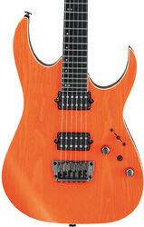 E-gitarre in str-form Ibanez RGR5221 TFR Prestige Japan - Transparent fluorescent orange