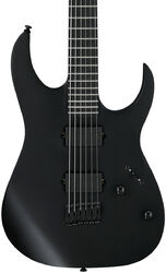 Bariton e-gitarre Ibanez RGRTBB21 BKF Iron Label - Black flat