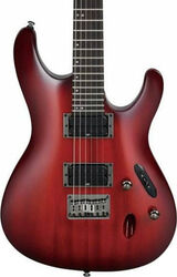 E-gitarre in str-form Ibanez S521 BBS Standard - Blackberry sunburst