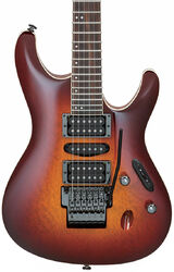 E-gitarre in str-form Ibanez S6570SK STB Prestige Japan - Sunset burst