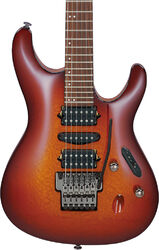 E-gitarre in str-form Ibanez Prestige Japan S6670SK STB - SUNSET BURST