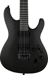 E-gitarre in str-form Ibanez Iron Label S721RB BKF - black flat