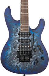 E-gitarre in str-form Ibanez S770 CZM Standard - Cosmic blue frozen matte