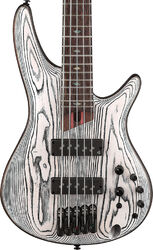 Solidbody e-bass Ibanez Premium SR1320SB IVF 5-String - Icebreaker Wave Flat