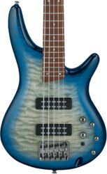 Solidbody e-bass Ibanez Standard SR405EQM SCB 5-String - Stained Cosmic Blue Starburst
