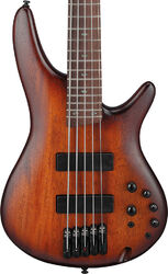 Solidbody e-bass Ibanez Standard SR505A MHL 5-String - Mahogany Brown Burst Low Gloss