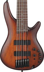 Solidbody e-bass Ibanez Standard SR506A MHL 6-String - Mahogany Brown Burst Low Gloss
