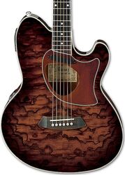 Folk-gitarre Ibanez TCM50 VBS Talman - Vintage brown sunburst