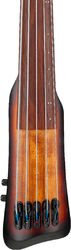 Solidbody e-bass Ibanez Upright Bass UB805 MOB 5-String - Mahogany Oil Burst
