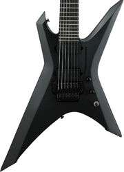 7-saitige e-gitarre Ibanez XPTB720 BKF Iron Label - Black flat