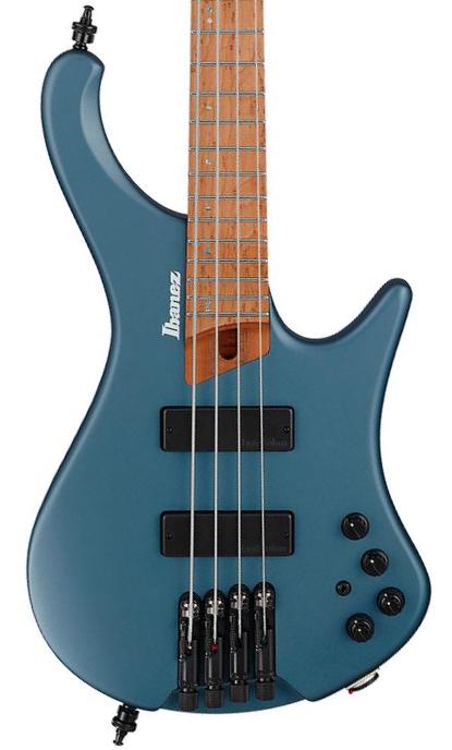 Solidbody e-bass Ibanez Workshop EHB1000 AOM - Arctic ocean matte