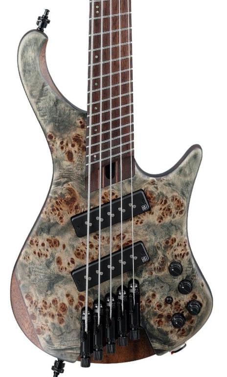 Workshop EHB1505MS PLF 5-String - black ice flat