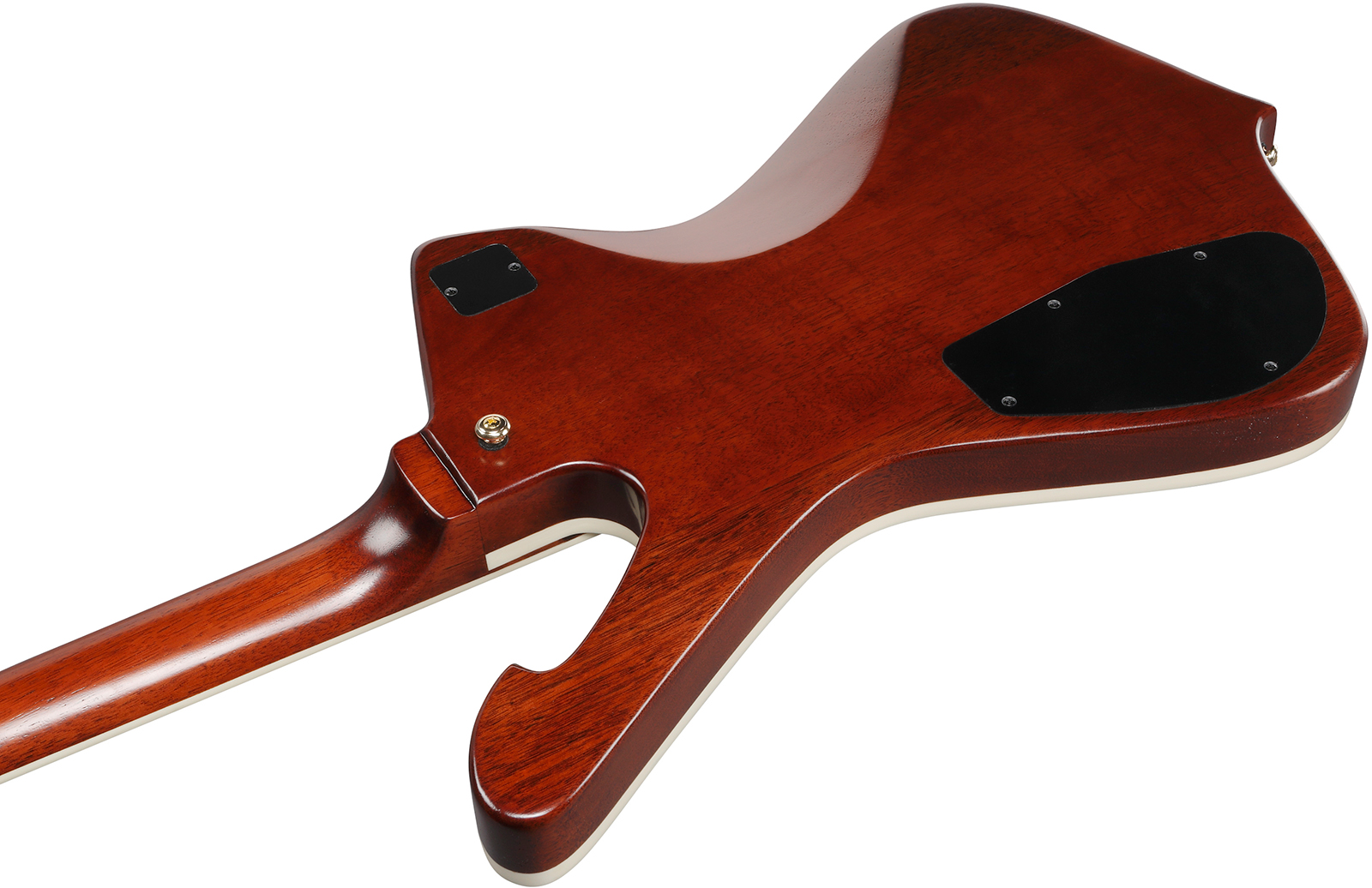 Ibanez Ic420mfm Cml Iceman 2h Ht Mn - Caramel Burst Low Gloss - Retro-Rock-E-Gitarre - Variation 3