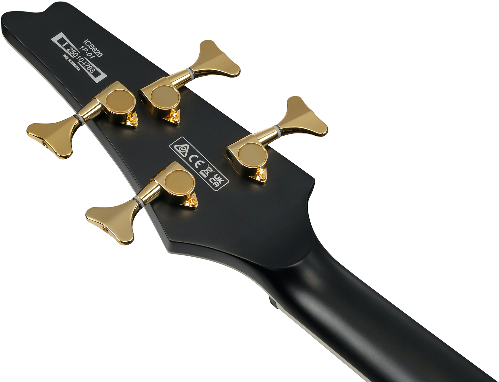 Ibanez Icb620 Bkf Iceman Active Pp - Black Flat - Solidbody E-bass - Variation 4