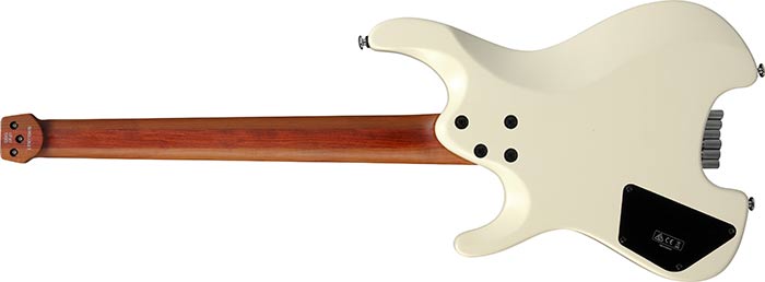 Ibanez Ichika Nito Ichi10 Vwm Quest Signature 3s Ht Mn - Vintage White Matte - E-Gitarre aus Metall - Variation 1