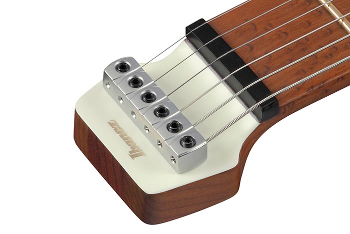 Ibanez Ichika Nito Ichi10 Vwm Quest Signature 3s Ht Mn - Vintage White Matte - E-Gitarre aus Metall - Variation 6