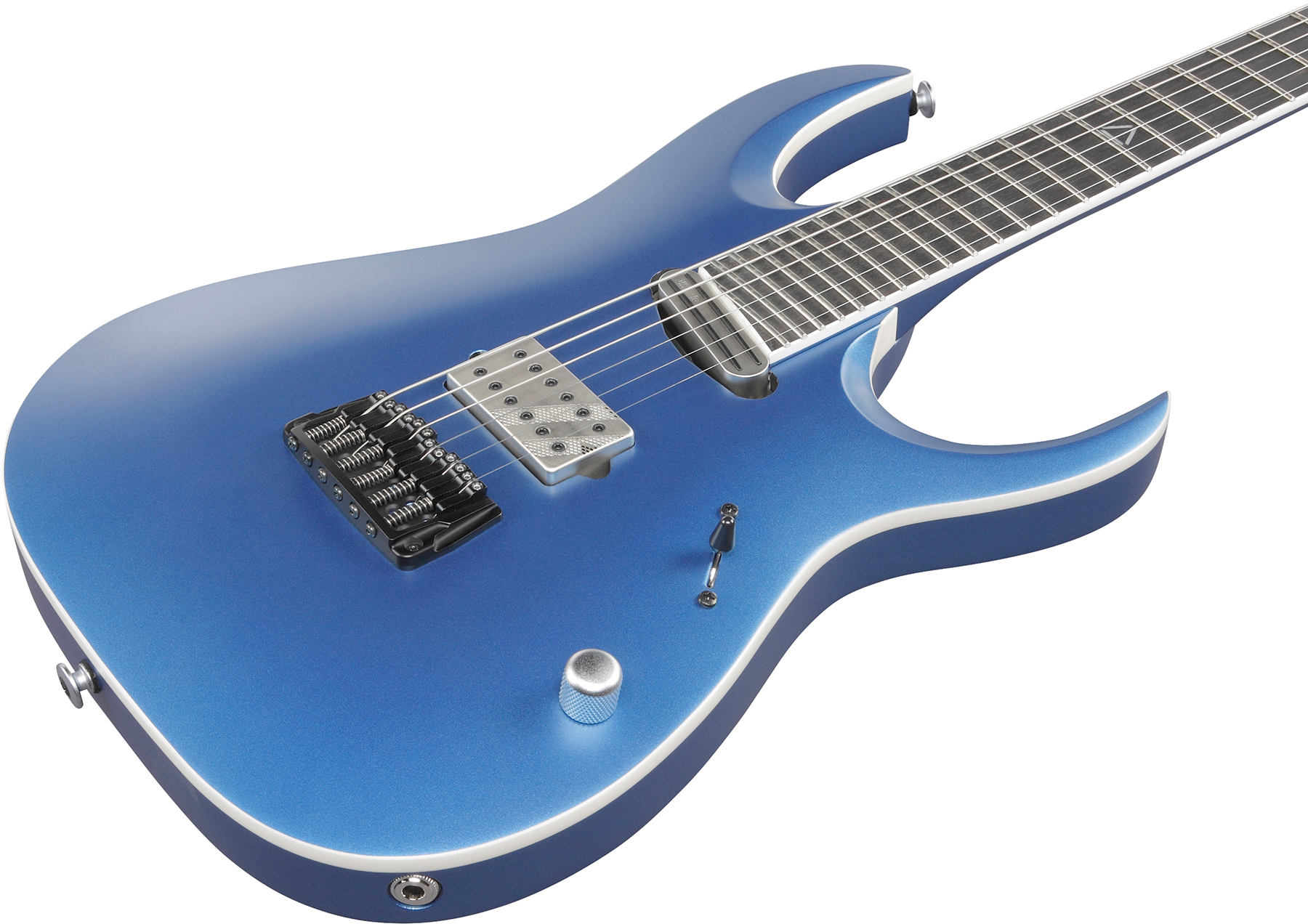 Ibanez Jake Bowen Jbm9999 Amm Jap Signature Hst Dimarzio Ht Eb - Azure Metallic Matte - E-Gitarre in Str-Form - Variation 2