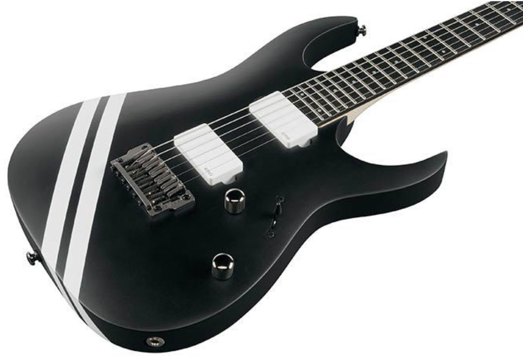 Ibanez Jb Brubaker Jbbm30 Bkf Signature Hh Emg Ht Eb - Black Flat - E-Gitarre in Str-Form - Variation 2