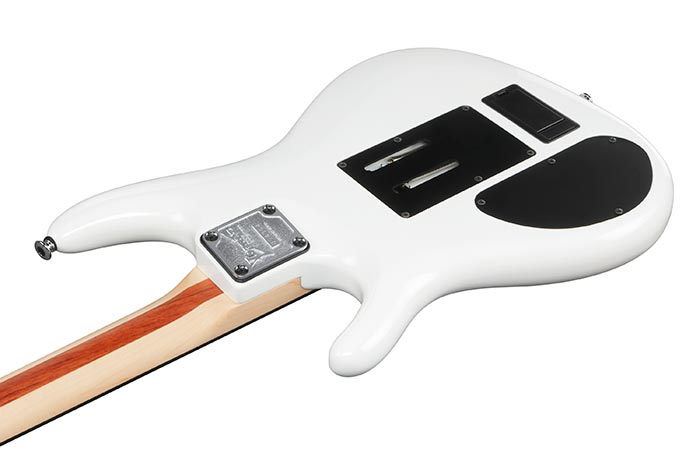 Ibanez Joe Satriani J2480 Wh Jap Signature 1h Dimarzio / Sustainiac Fr Rw - White - Signature-E-Gitarre - Variation 3