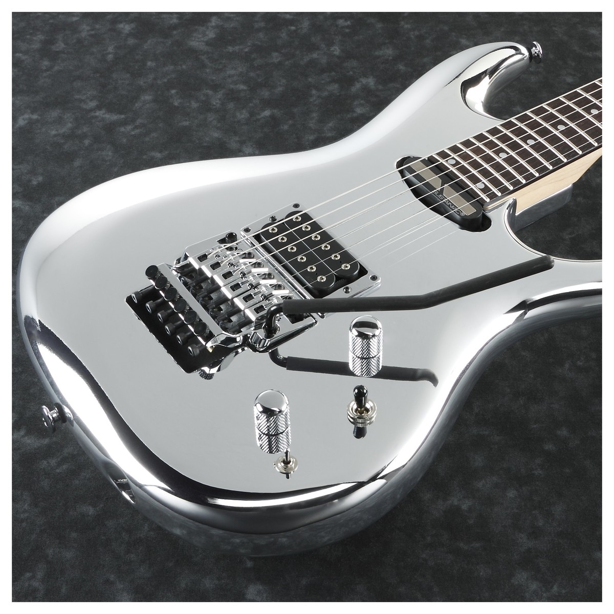 Ibanez Joe Satriani Js1cr Signature Japon H Sustainiac Fr Rw - Chrome Boy - Double Cut E-Gitarre - Variation 1