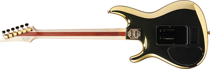 Ibanez Joe Satriani Js1gd Jap Signature 1h Sustainiac Fr Rw - Gold - E-Gitarre in Str-Form - Variation 1