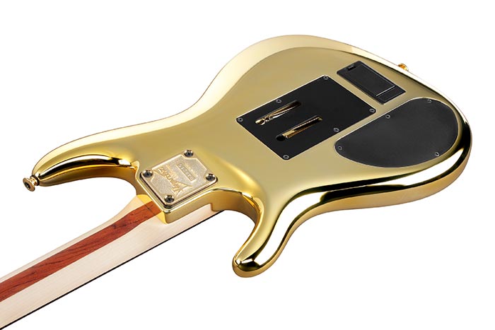 Ibanez Joe Satriani Js1gd Jap Signature 1h Sustainiac Fr Rw - Gold - E-Gitarre in Str-Form - Variation 3