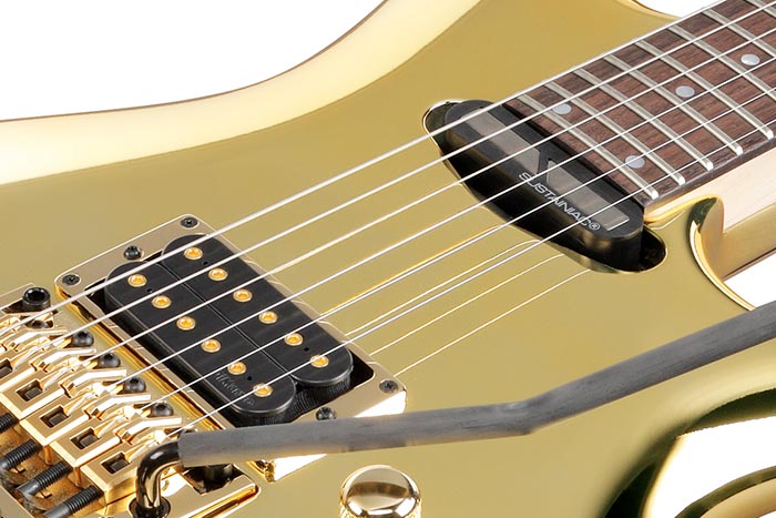 Ibanez Joe Satriani Js1gd Jap Signature 1h Sustainiac Fr Rw - Gold - E-Gitarre in Str-Form - Variation 4