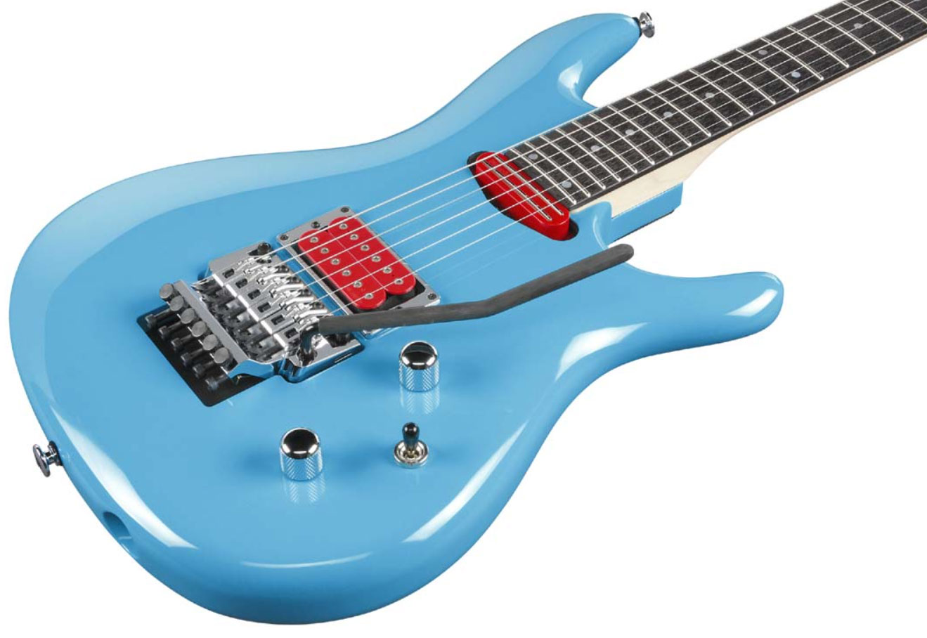 Ibanez Joe Satriani Js2410 Syb Prestige Jap Signature 2h Fr Rw - Sky Blue - E-Gitarre in Str-Form - Variation 2