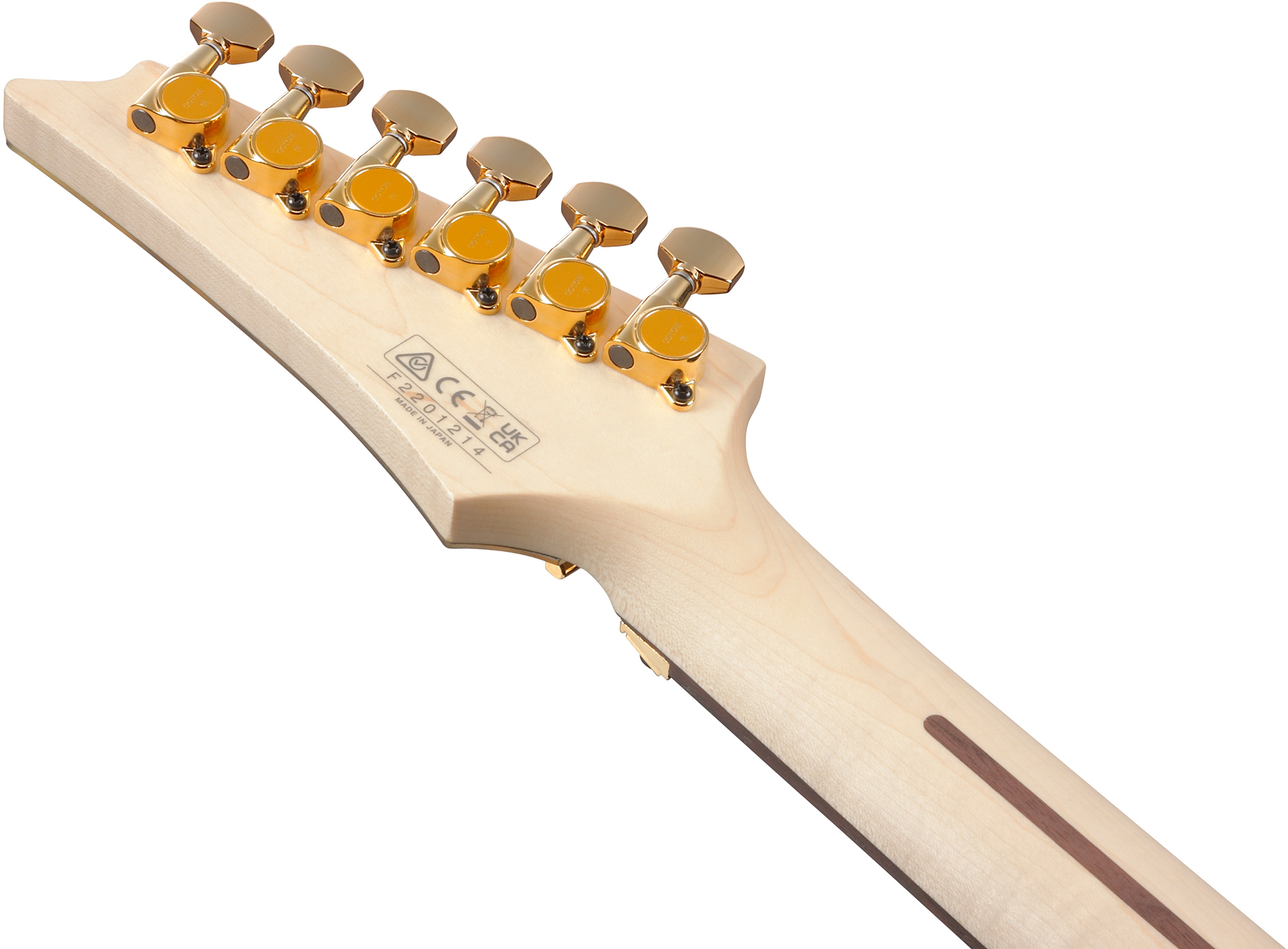 Ibanez Joe Satriani Js2gd Jap Signature 2h Dimarzio Fr Rw - Gold - E-Gitarre in Str-Form - Variation 4