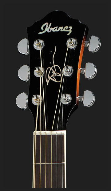 Ibanez Joe Satriani Jsa5 Vb Cw Epicea Acajou Rw - Vintage Sunburst - Westerngitarre & electro - Variation 10