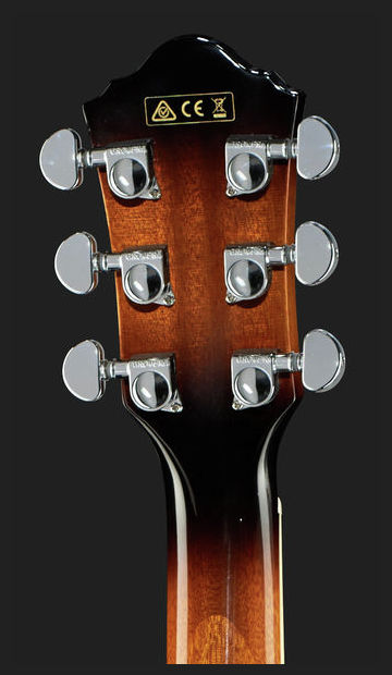 Ibanez Joe Satriani Jsa5 Vb Cw Epicea Acajou Rw - Vintage Sunburst - Westerngitarre & electro - Variation 11