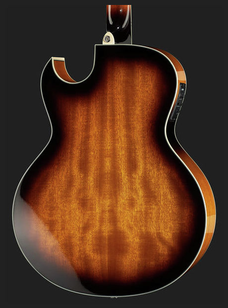Ibanez Joe Satriani Jsa5 Vb Cw Epicea Acajou Rw - Vintage Sunburst - Westerngitarre & electro - Variation 9