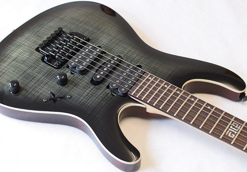 Ibanez Kiko Loureiro Kiko10bp Tgb Premium Signature Hsh Fr Pp - Trans Gray Burst - E-Gitarre in Str-Form - Variation 3