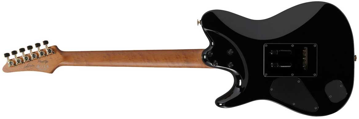 Ibanez Lari Basilio Lb1 Bk Jap Signature Hss Trem Mn - Black - Signature-E-Gitarre - Variation 1