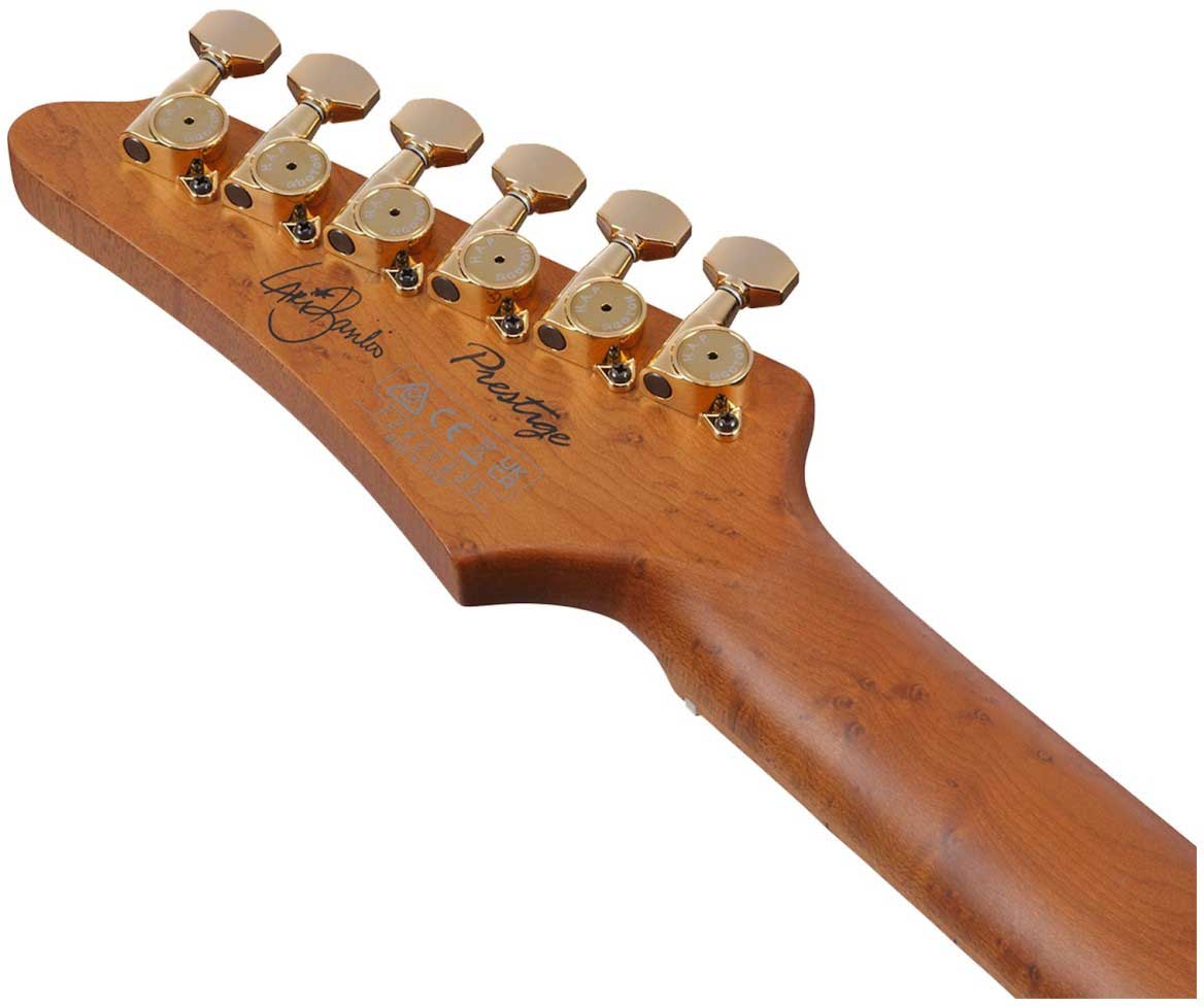 Ibanez Lari Basilio Lb1 Bk Jap Signature Hss Trem Mn - Black - Signature-E-Gitarre - Variation 4