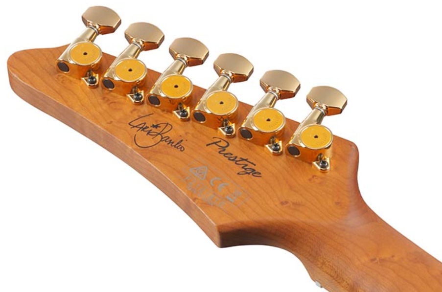 Ibanez Lari Basilio Lb1 Wh Jap Signature Hss Trem Mn - White - E-Gitarre in Teleform - Variation 3