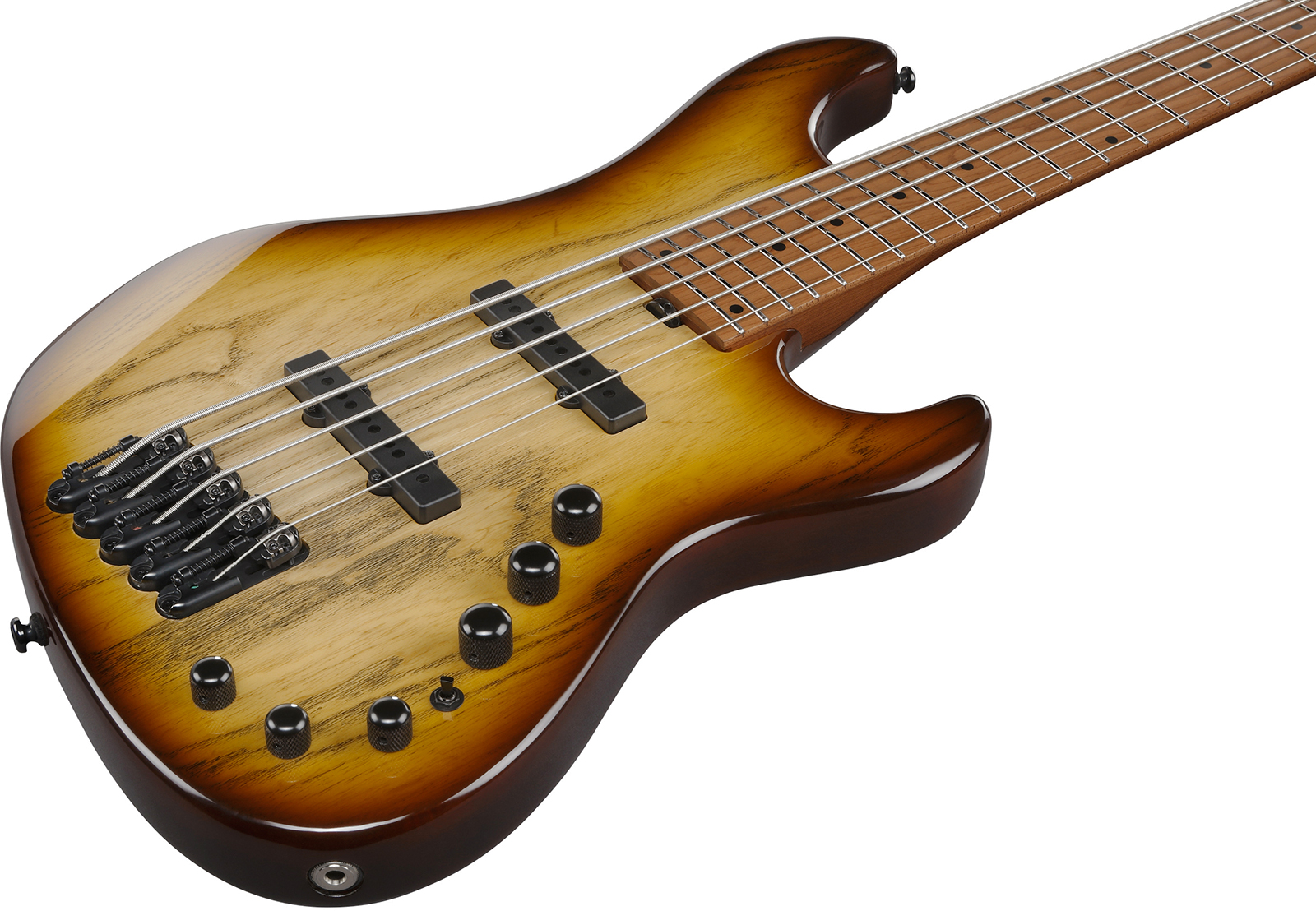 Ibanez Mdm1305 Nab Mode 5c Active Mn - Natural Stained Amber Burst - Solidbody E-bass - Variation 2