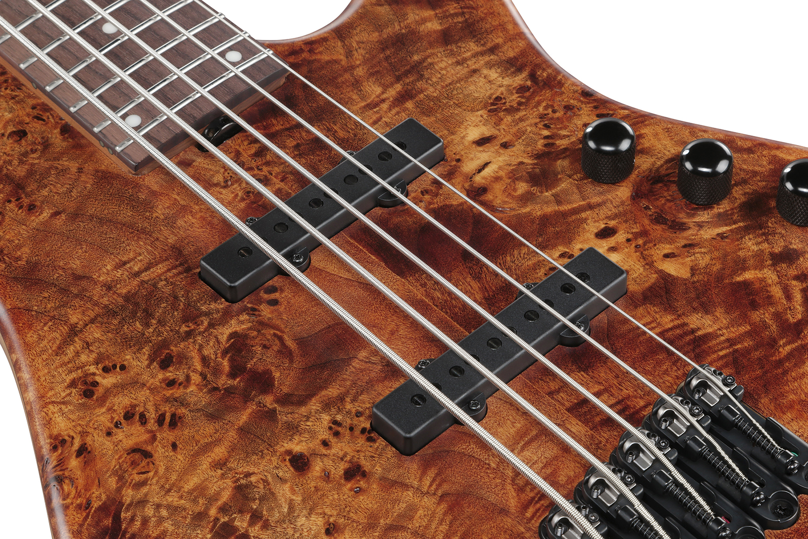 Ibanez Mdm1605 Nml Mode 5c Active Rw - Natural Mocha Low Gloss - Solidbody E-bass - Variation 3