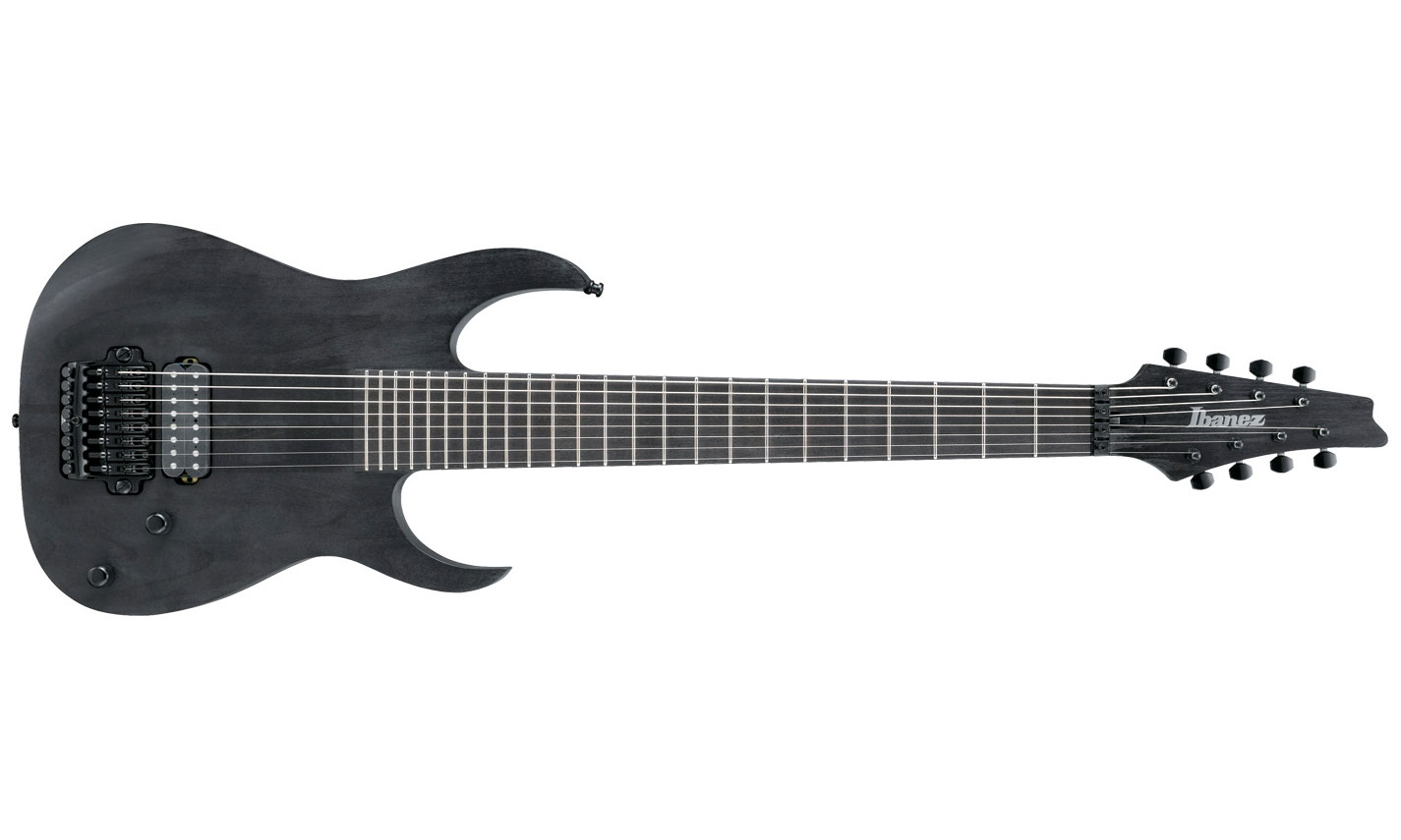Ibanez Marten Hagstrom Meshuggah M8m Prestige Japon Signature H Ht Eb - Black - Bariton E-Gitarre - Variation 1