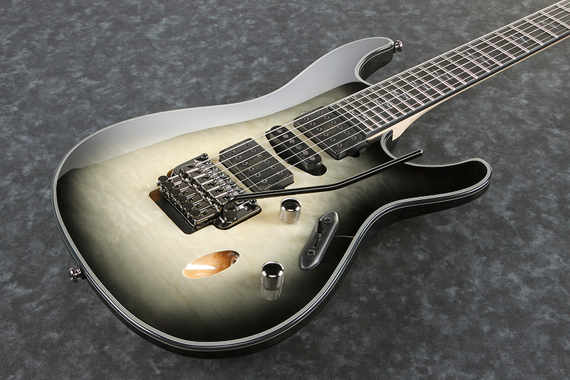 Ibanez Nita Strauss Jiva10 Dsb Signature Hsh Dimarzio Fr Eb - Deep Space Blonde - E-Gitarre in Str-Form - Variation 1