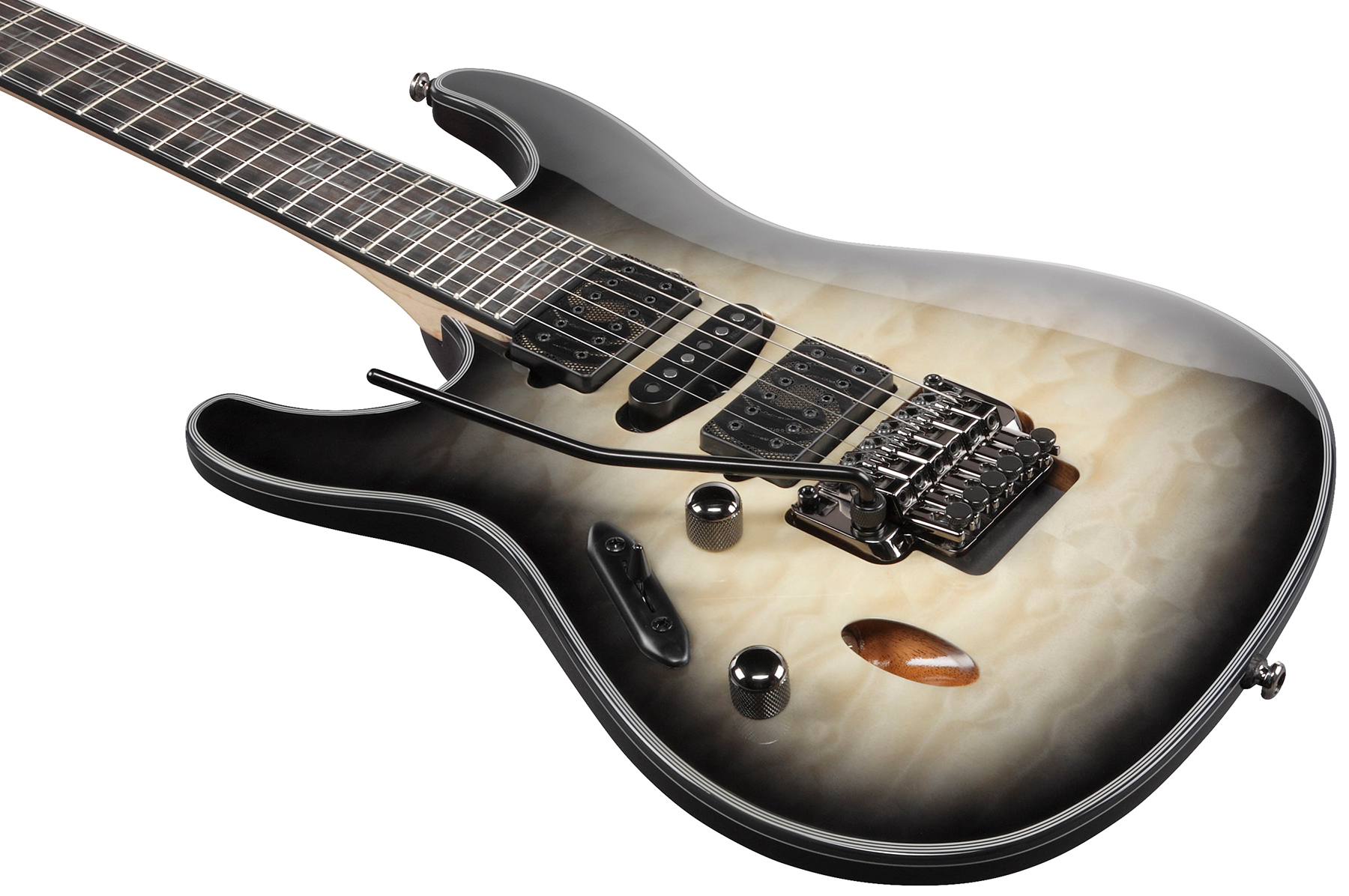 Ibanez Nita Strauss Jiva10l Dsb Signature Lh Gaucher Hsh Dimarzio Fr Eb - Deep Space Blonde - E-Gitarre für Linkshänder - Variation 1