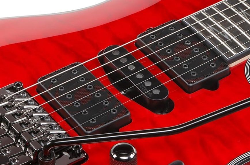 Ibanez Nita Strauss Jiva10r Trc Signature Hsh Dimarzio Fr Eb - Torch Red - E-Gitarre in Str-Form - Variation 3
