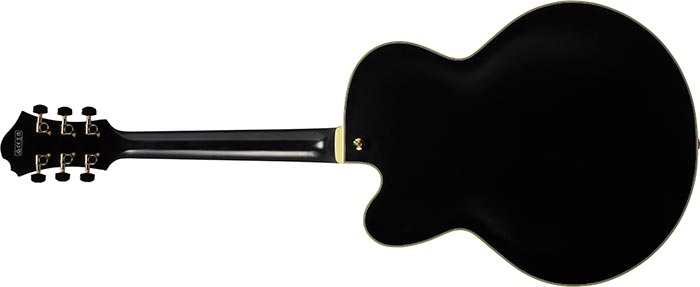 Ibanez Pat Metheny Pm3c Bkl Signature 1s Ht Eb - Black Low Gloss - Hollowbody E-Gitarre - Variation 1