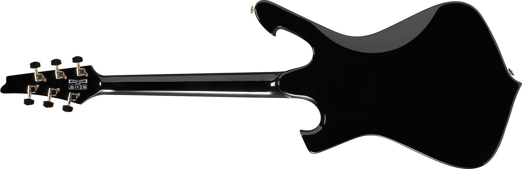 Ibanez Paul Gilbert Frm350 Bk Signature 2h Ht Eb - Black - Signature-E-Gitarre - Variation 1