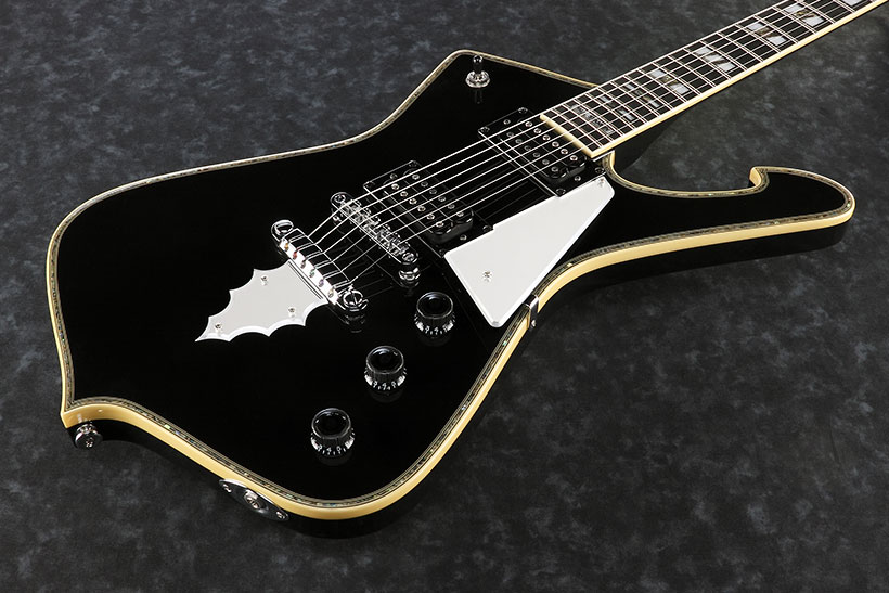 Ibanez Paul Stanley Ps120 Bk Signature Hh Seymour Duncan  Ht Eb - Black - E-Gitarre aus Metall - Variation 2
