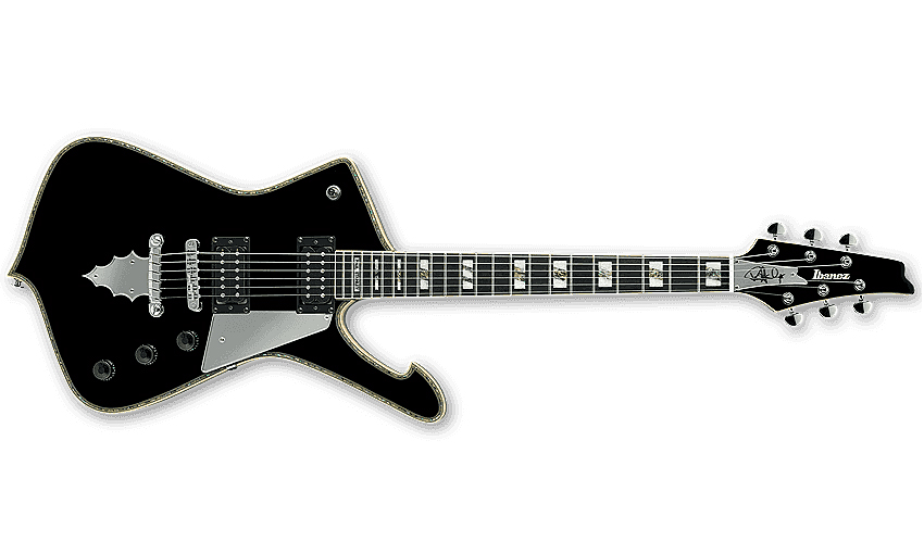 Ibanez Paul Stanley Ps120 Bk Signature Hh Seymour Duncan  Ht Eb - Black - E-Gitarre aus Metall - Variation 1